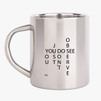 Кружка металлическая