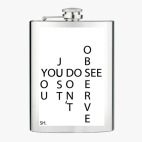 Фляжка стальная