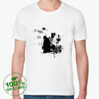 Мужская футболка органик