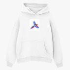 Толстовка худи оверсайз