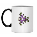 Кружка двухцветная