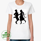 Женская футболка органик