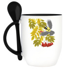 Кружка с ложкой