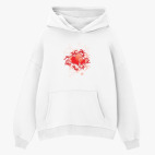 Толстовка худи оверсайз