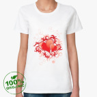 Женская футболка органик