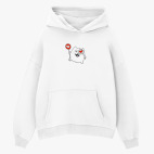 Толстовка худи оверсайз