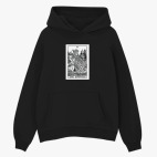 Толстовка худи оверсайз