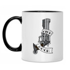 Кружка двухцветная