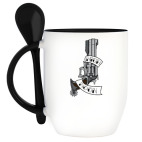 Кружка с ложкой