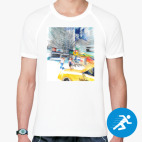 Мужская спортивная футболка