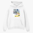 Толстовка худи оверсайз