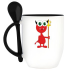 Кружка с ложкой