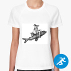 Женская спортивная футболка