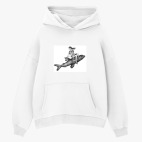 Толстовка худи оверсайз