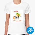 Женская спортивная футболка