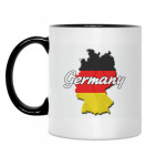 Кружка двухцветная