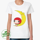 Женская футболка органик