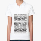 Женская рубашка поло