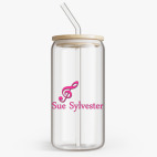 Банка с бамбуковой крышкой