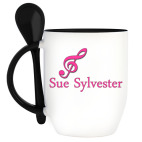 Кружка с ложкой