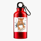 Металлическая бутылка 400 мл UV-DTF