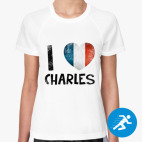 Женская спортивная футболка