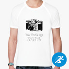 Мужская спортивная футболка