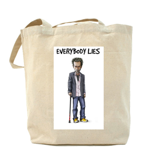 Сумка шоппер с принтом  House MD