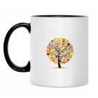 Кружка двухцветная