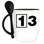 Кружка с ложкой