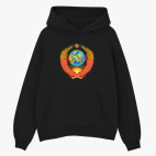 Толстовка худи оверсайз