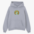 Толстовка худи оверсайз