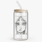 Банка с бамбуковой крышкой