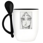 Кружка с ложкой