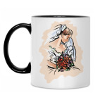 Кружка двухцветная