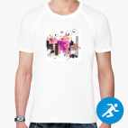 Мужская спортивная футболка