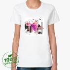 Женская футболка органик