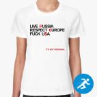 Женская спортивная футболка