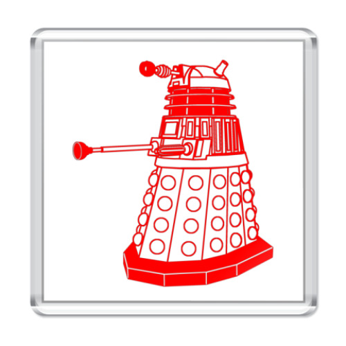 Магнит с принтом  Далек