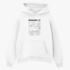 Толстовка худи оверсайз