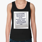 Женская майка