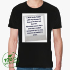 Мужская футболка органик