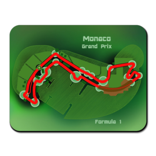 Коврик для мыши Формула 1 Монако