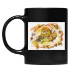 Кружка цветная UV-DTF