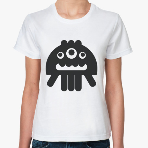 Классическая футболка Space / Space monster