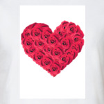 Сердце из роз