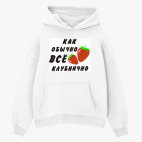 Толстовка худи оверсайз