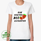 Женская футболка органик