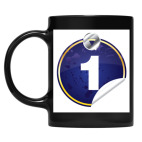 Кружка цветная UV-DTF