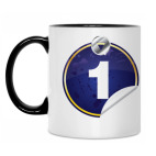 Кружка двухцветная